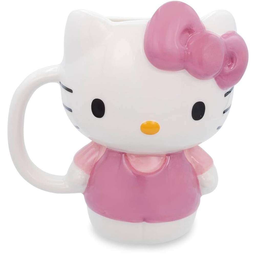 Cute Hello Kitty Pink and White Mug